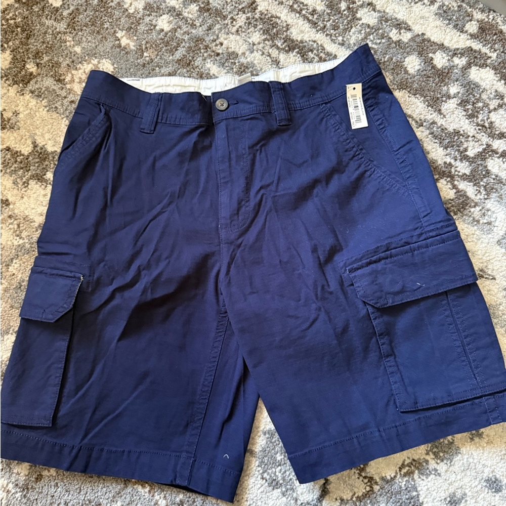 Amazon Essentials Navy Cargo Shorts